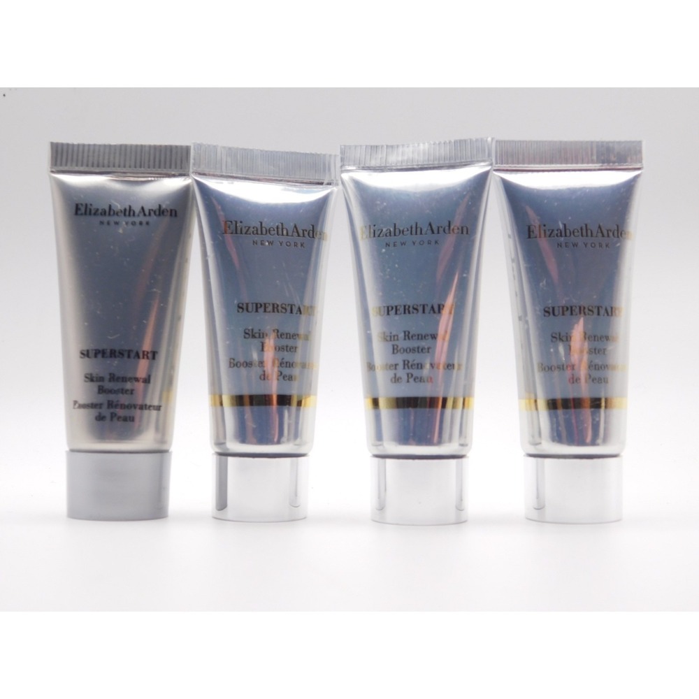 Elizabeth Arden SUPERSTART Skin Renewal Booster .17oz/ 5ml Travel Size- 4 Pack